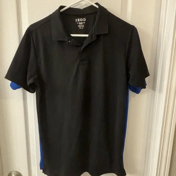 Lot of 2 Boy’s School Polo Shirts in Black & Blue, Size 18/20 - Picture 5 of 6